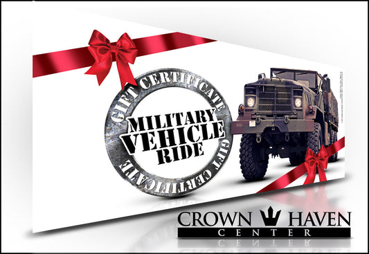 Military Vehicle Ride Gift Certificate